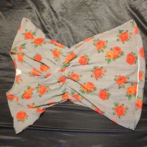 Nikita | Floral Cinched Waist Mini Dress